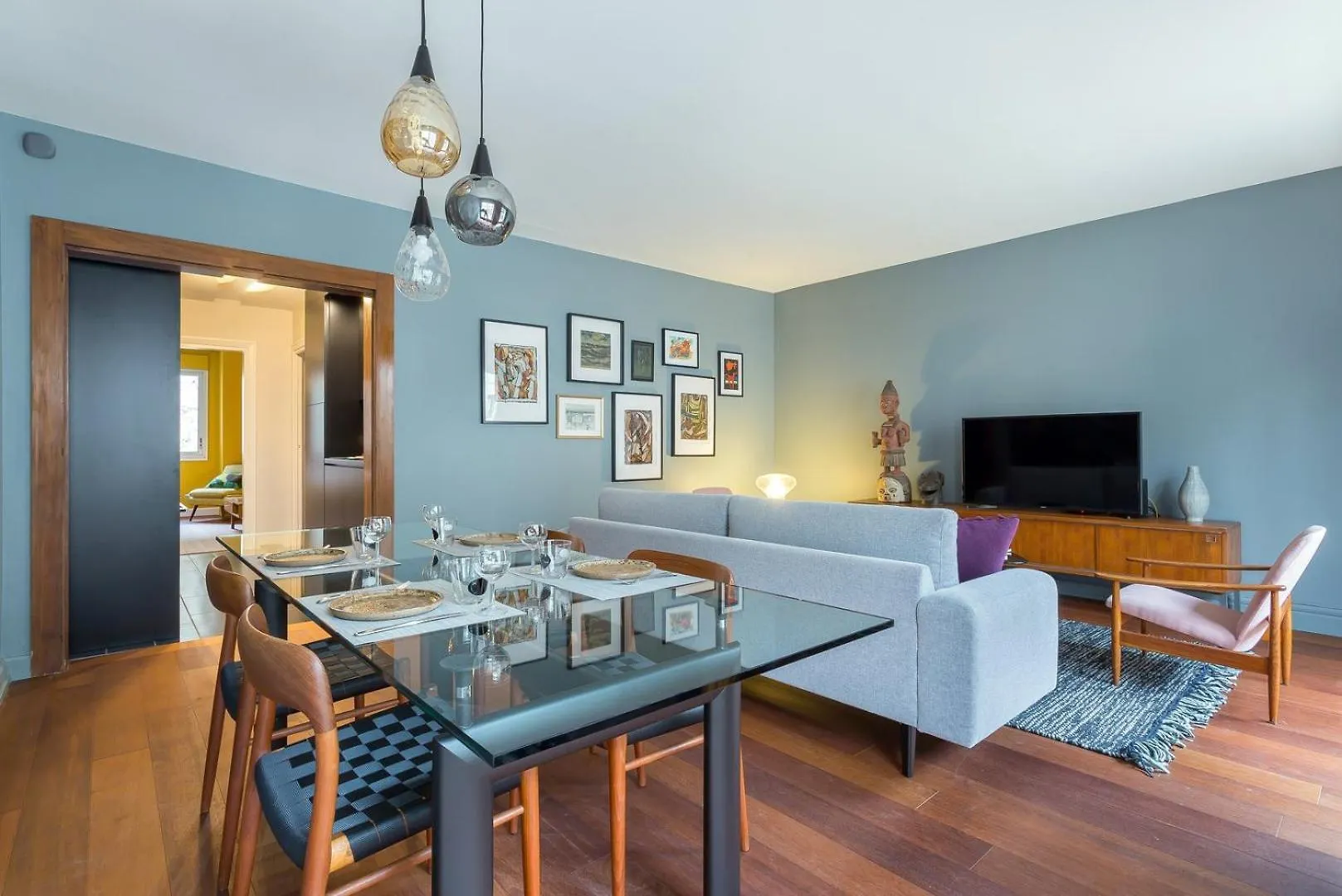 Stella - 2 chambres-balcon-place république-air conditionné - Appartement 2beapart Lyon