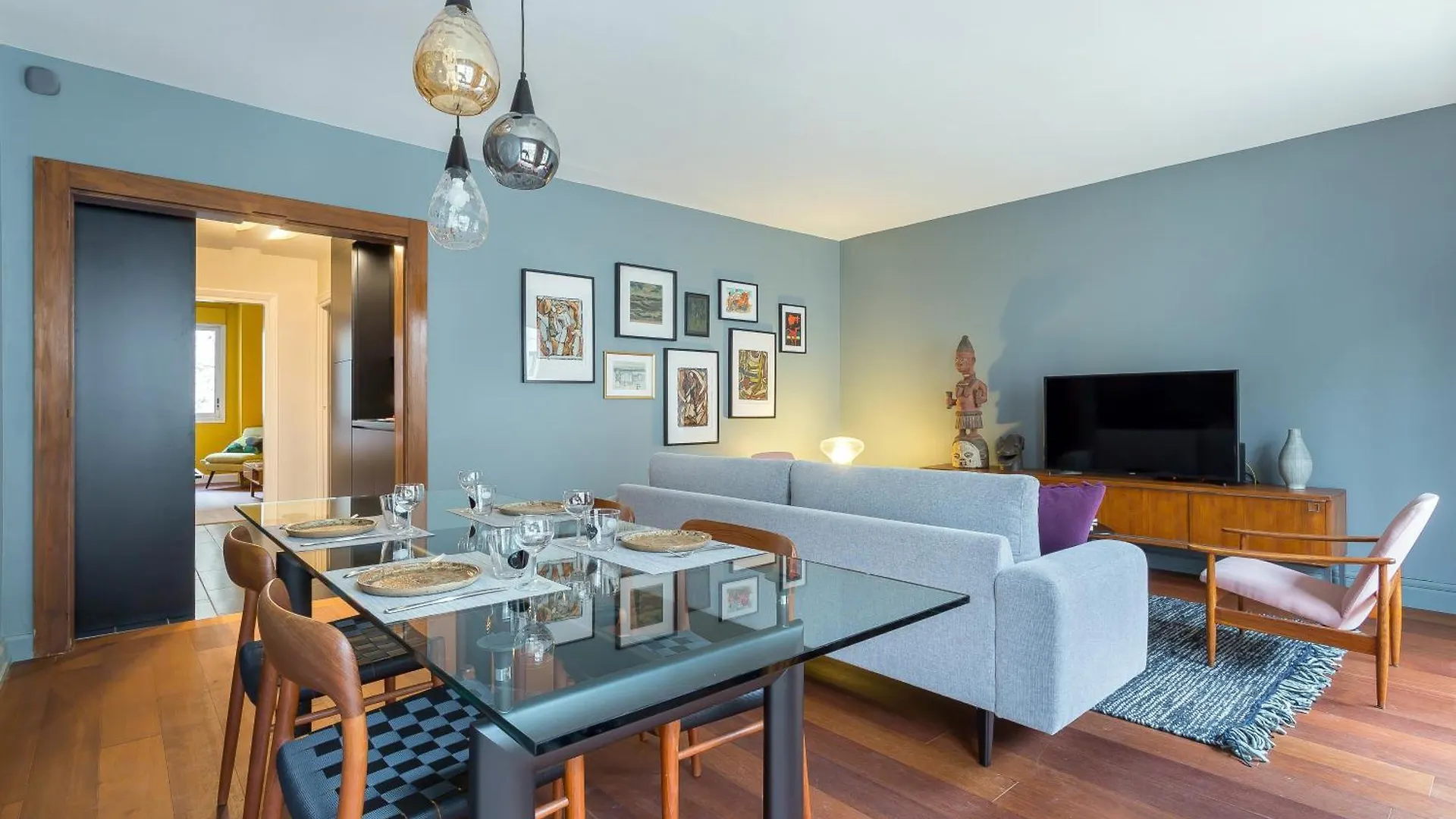 Stella - 2 chambres-balcon-place république-air conditionné - Appartement 2beapart Lyon